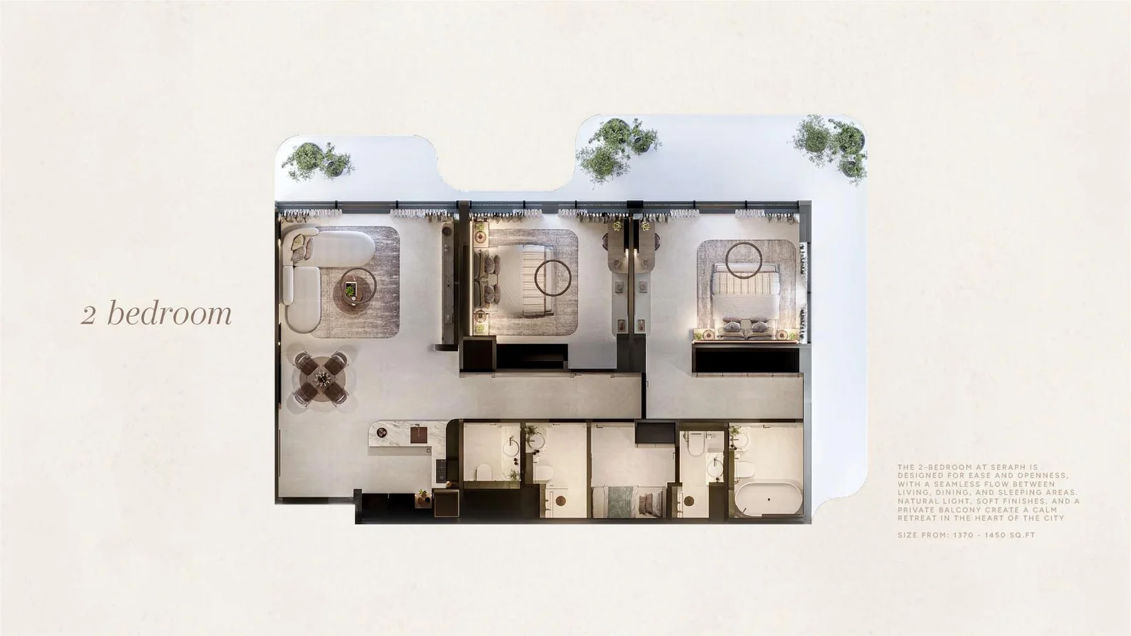 2 Bedroom